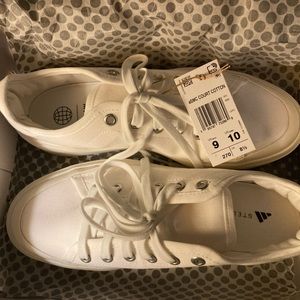 adidas x Stella McCartney court cotton w size 10, m size 9. Brand new, w/tags